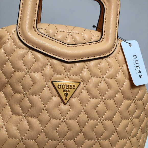 Guess Pale Peach Crossbody Bag NWT - Picture 3 of 15